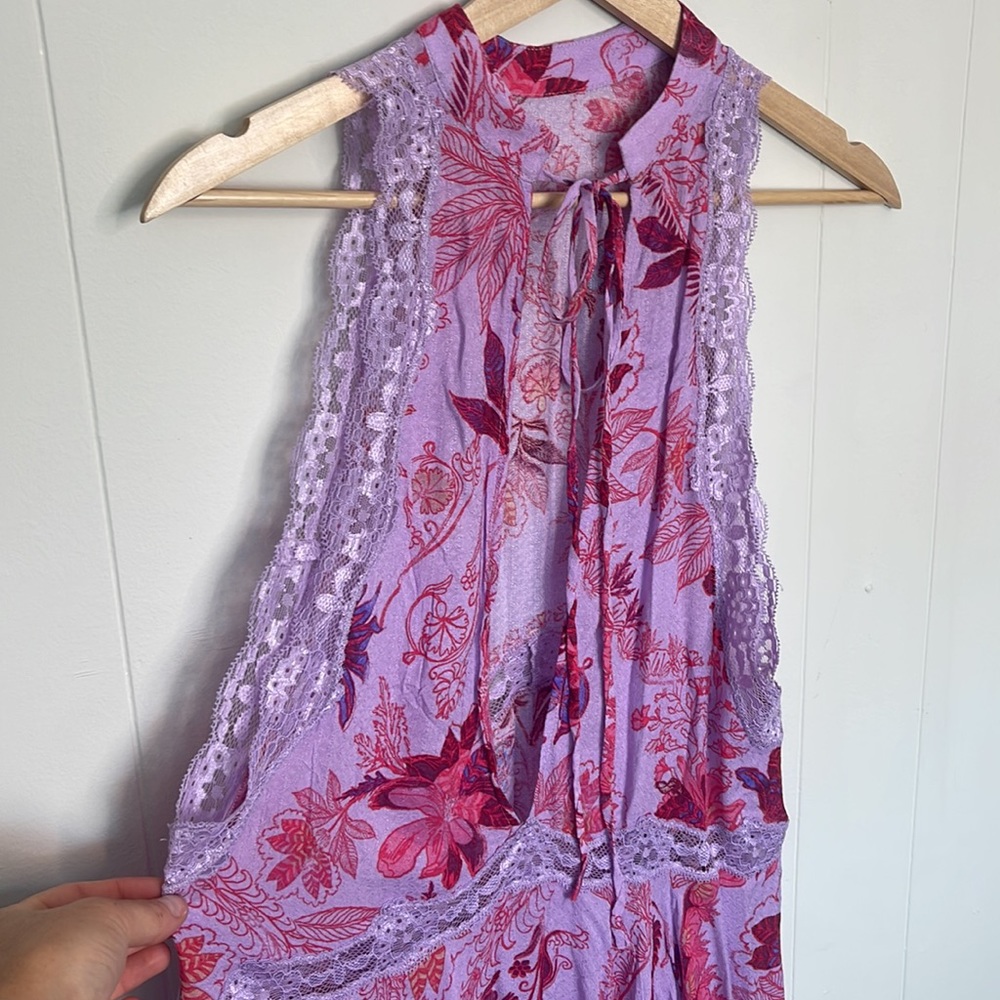 Free People She Moves Chemise Mini Dress Size Xs View 4